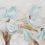 Flors turquesa