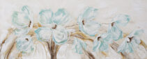 Flors turquesa