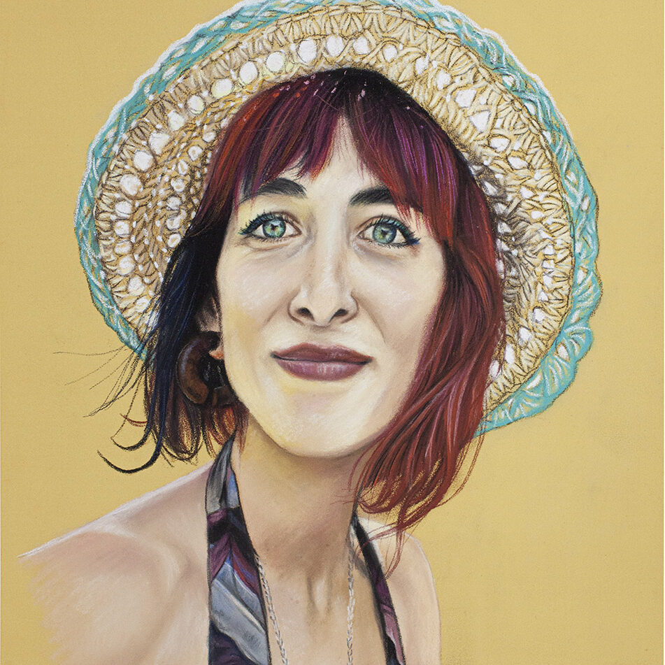 Servei a Vic de retrat personalitzat en pastel